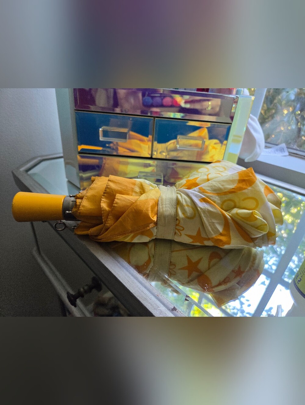 Coach Yellow Umbrella